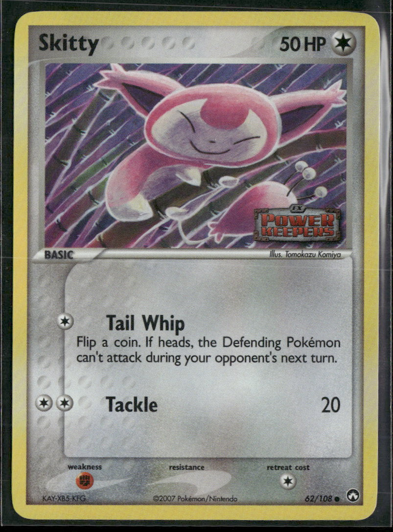 Power Keepers Skitty #62/108