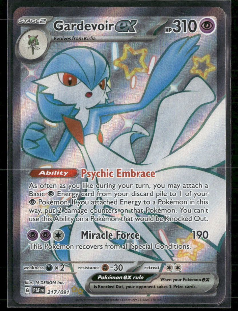 SV: Paldean Fates Gardevoir ex #217/091