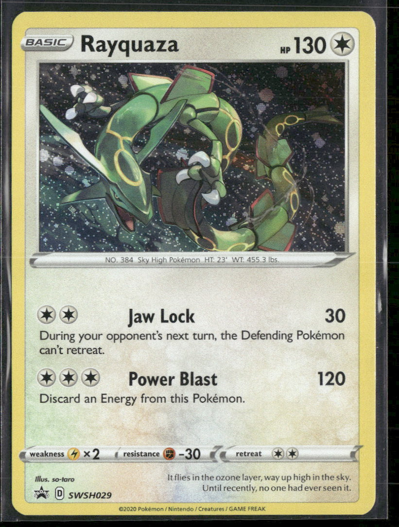 SWSH: Sword & Shield Promo Cards Rayquaza #SWSH029
