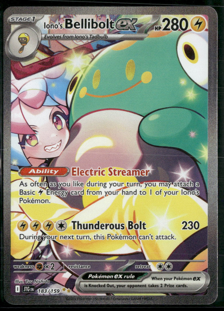 SV09: Journey Together Iono's Bellibolt ex #183/159