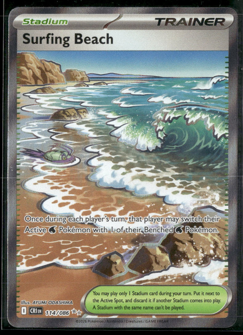 ME04: Chaos Rising Surfing Beach #114/086