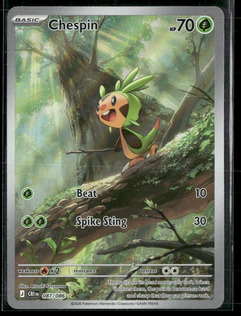 ME04: Chaos Rising Chespin #087/086