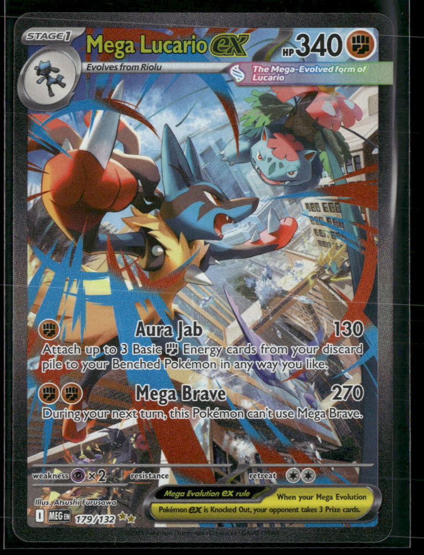 ME01: Mega Evolution Mega Lucario ex #179/132