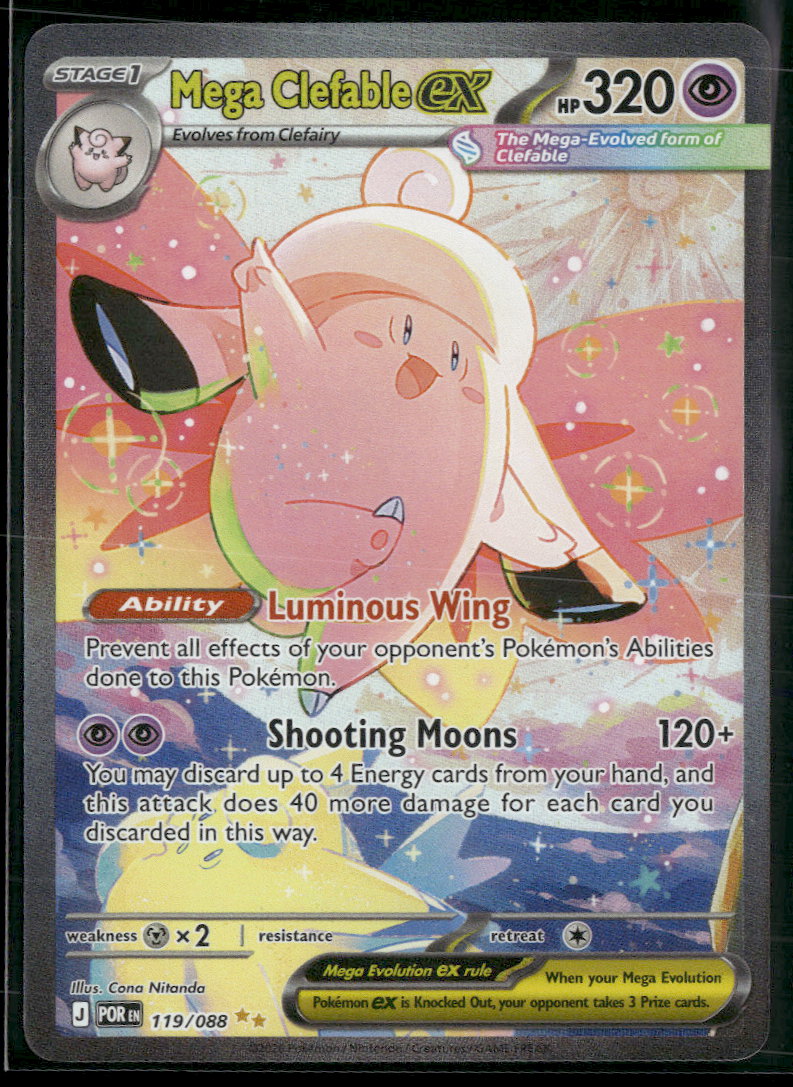 ME03: Perfect Order Mega Clefable ex #119/088