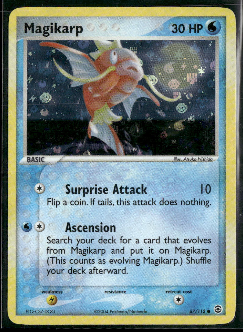 FireRed & LeafGreen Magikarp #67/112 (Damaged)