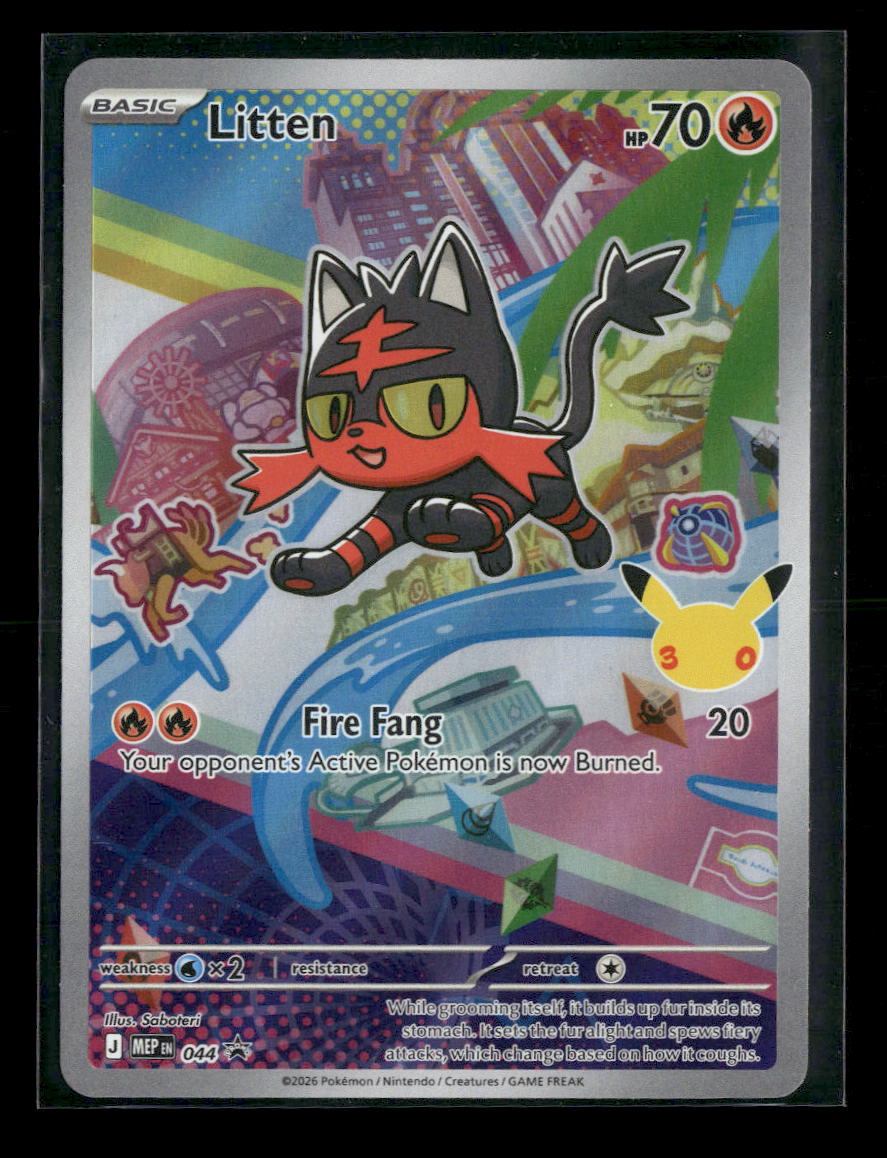 ME: Mega Evolution Promo Litten #044