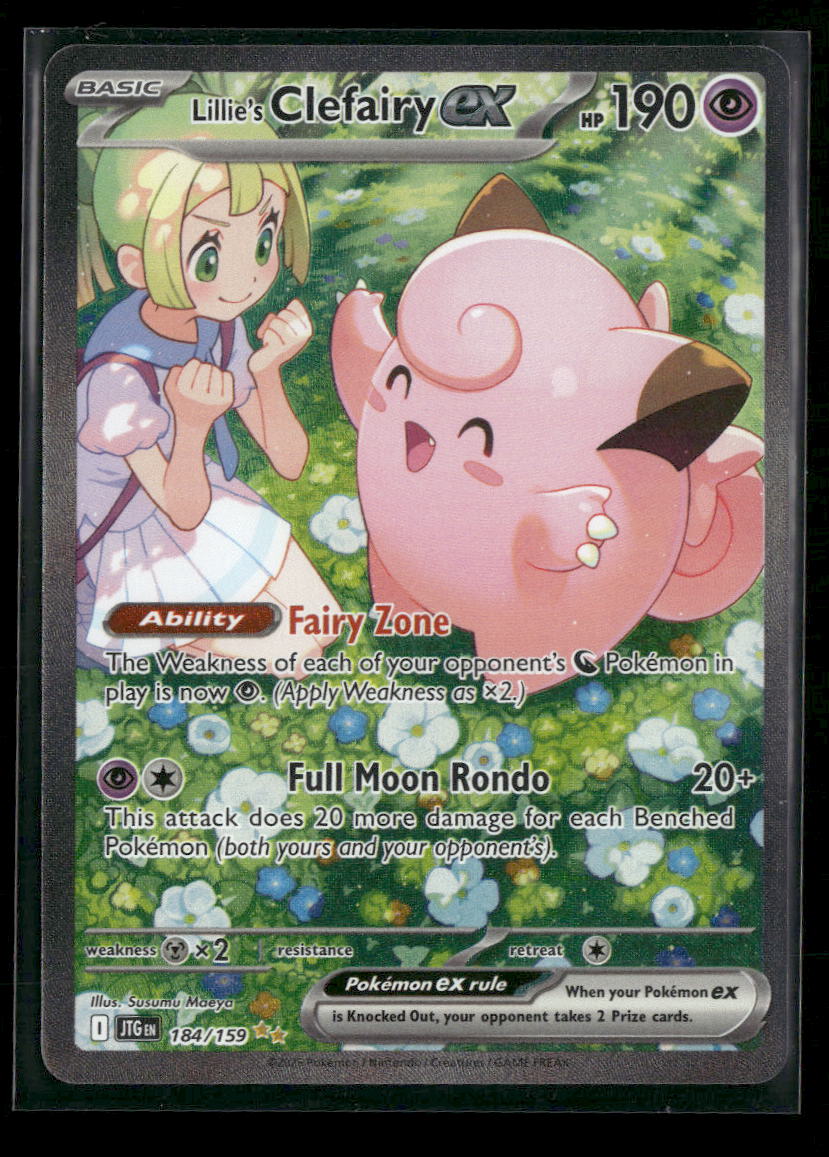 SV09: Journey Together Lillie's Clefairy ex #184/159