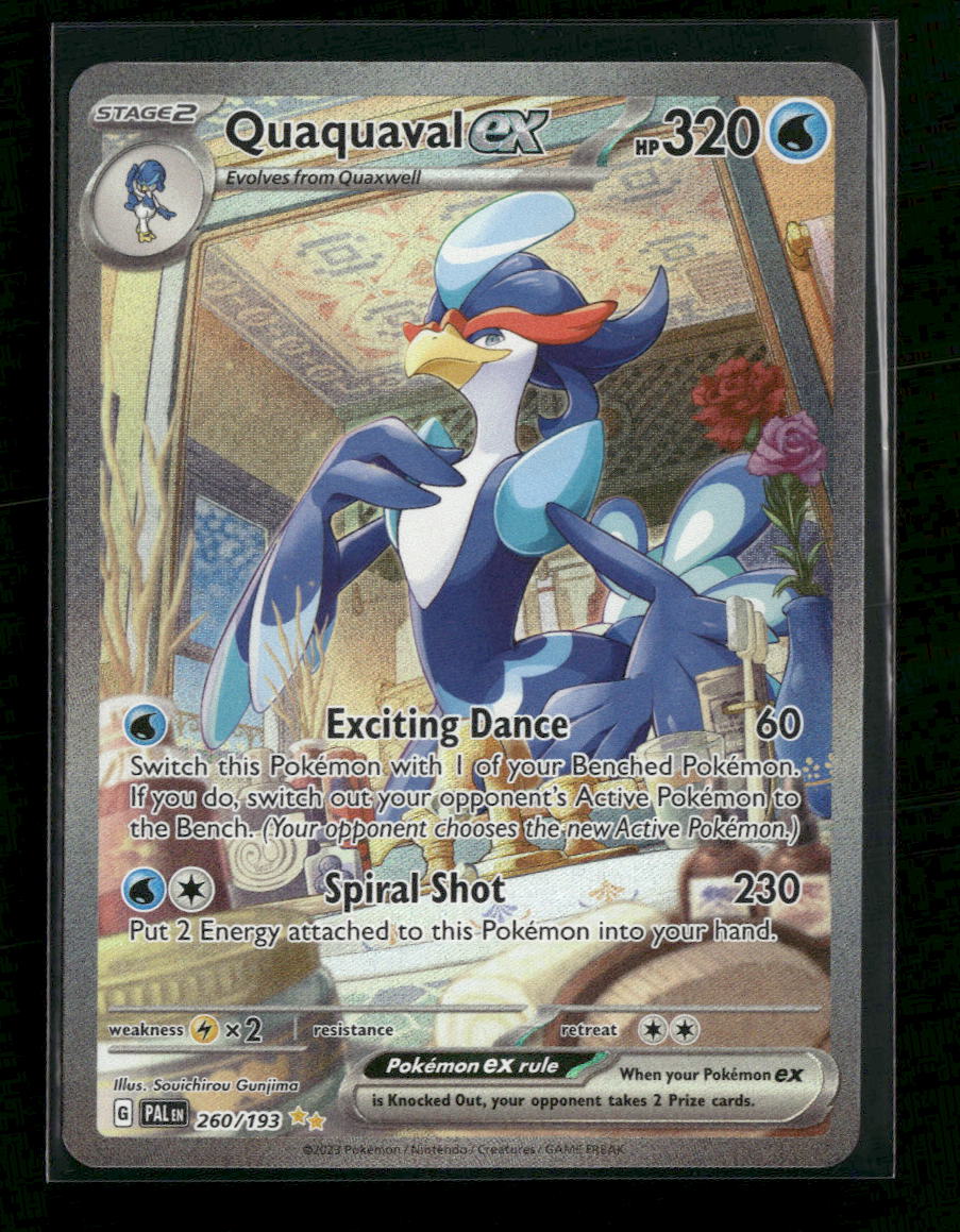 SV02: Paldea Evolved Quaquaval ex #260/193
