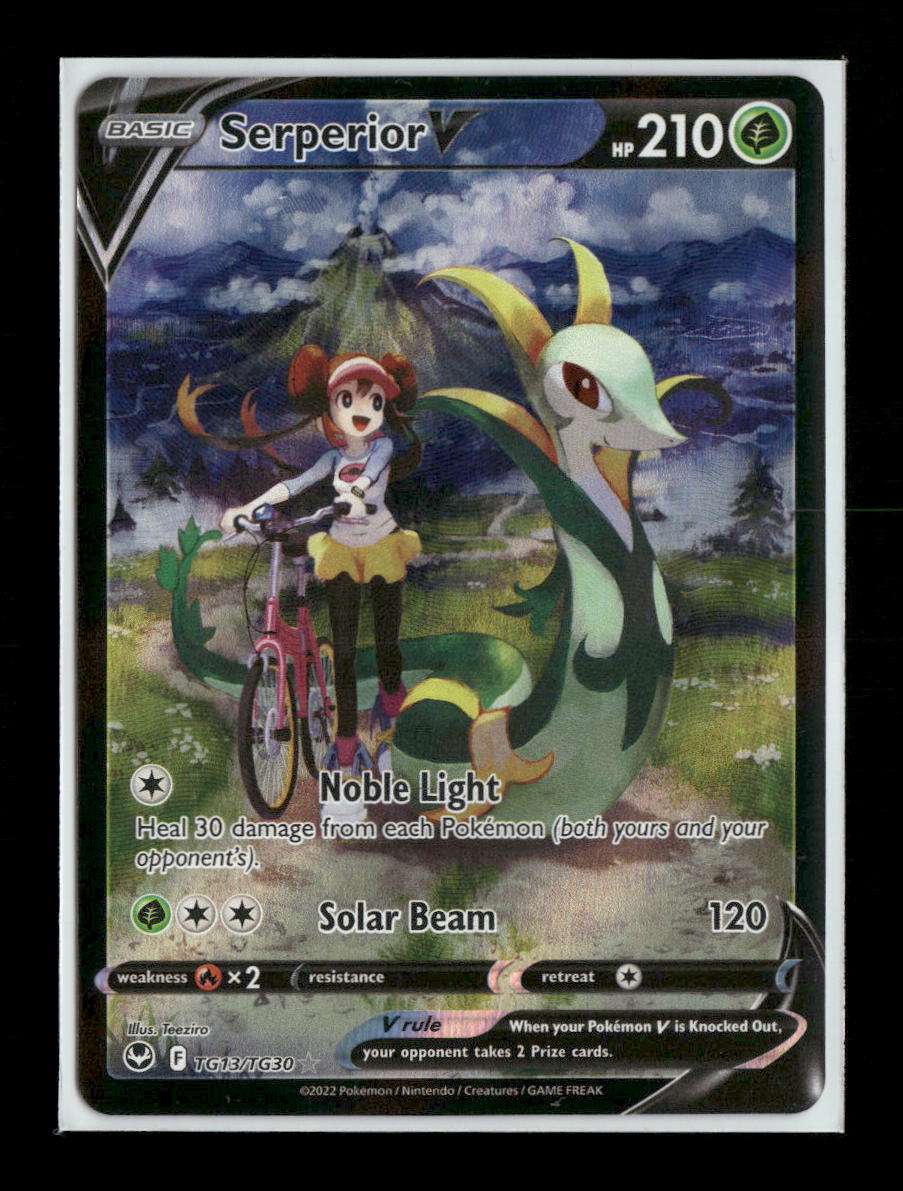 SWSH12: Silver Tempest Trainer Gallery Serperior V #TG13/TG30
