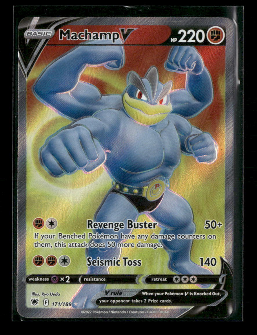 SWSH10: Astral Radiance Machamp V (Full Art) #171/189