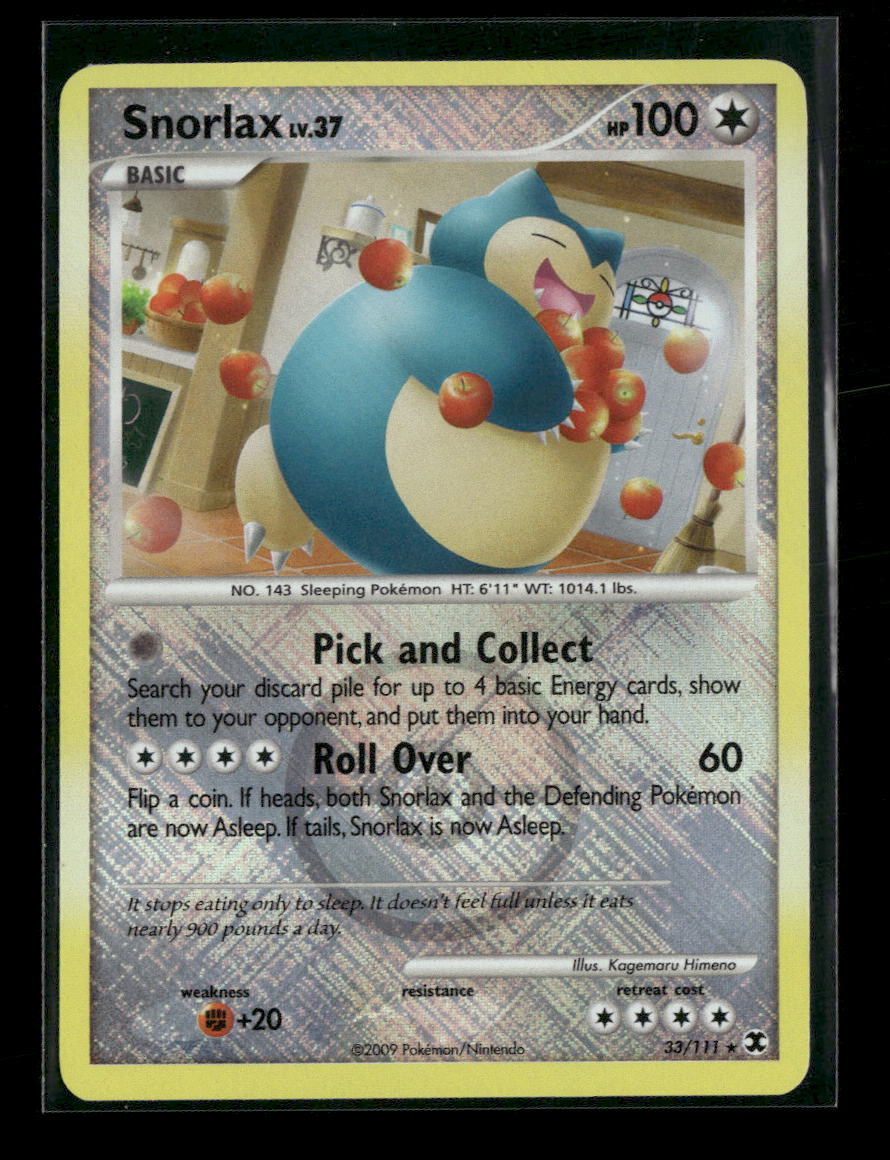 League & Championship Cards Snorlax #033/111