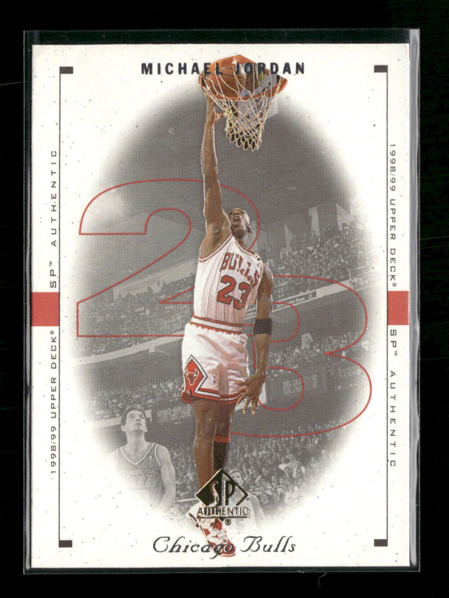 1998-99 SP Authentic Michael Jordan #6