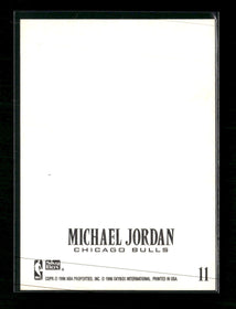 1996-97 SkyBox Z-Force Z-Cling Michael Jordan #11