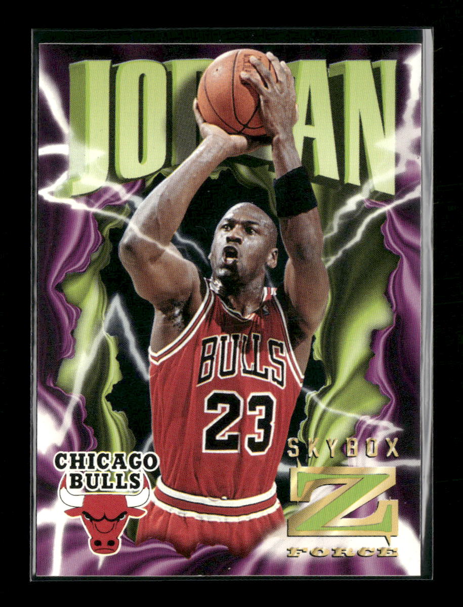 1996-97 SkyBox Z-Force Z-Cling Michael Jordan #11