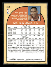 1990-91 Hoops Mark Jackson #205