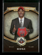 2008-09 Topps Treasury Refractors Bronze Derrick Rose Rookie #/2008 #101