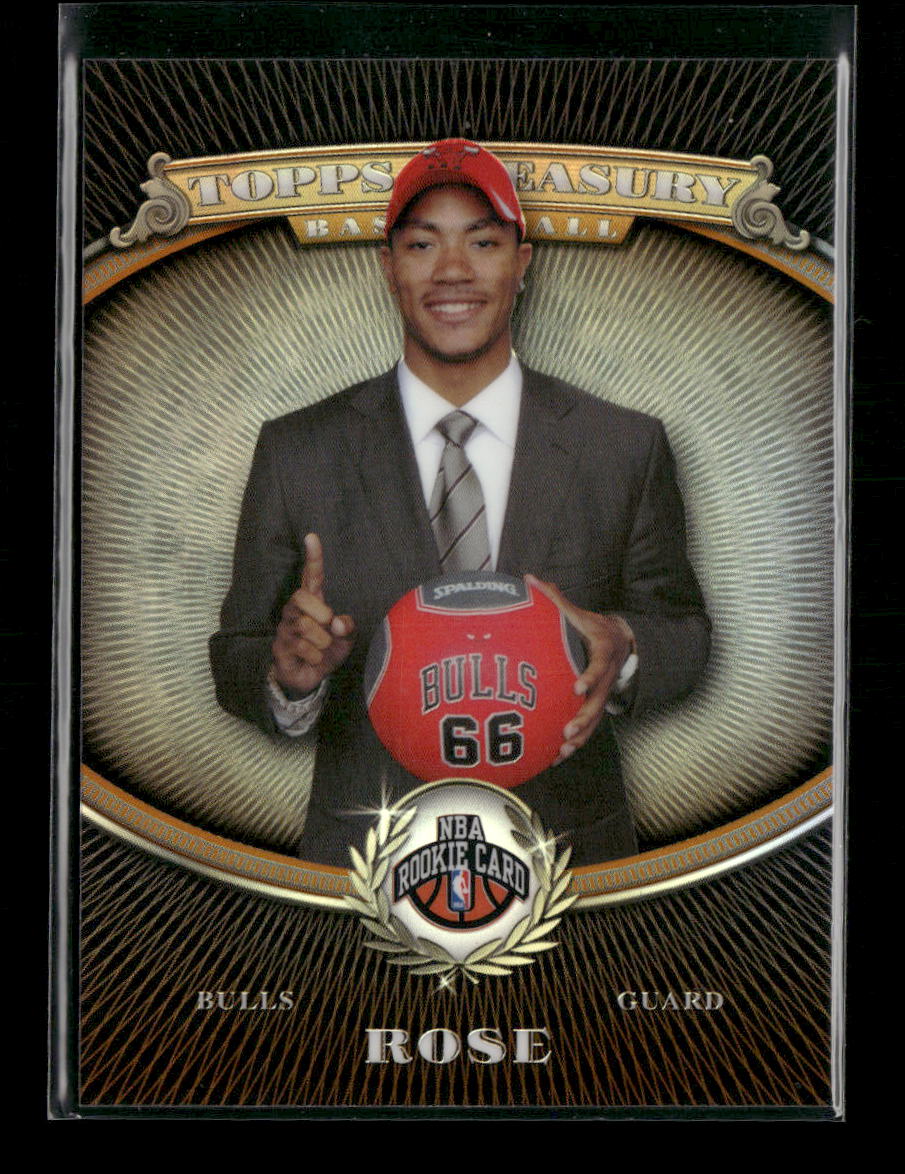 2008-09 Topps Treasury Refractors Bronze Derrick Rose Rookie #/2008 #101