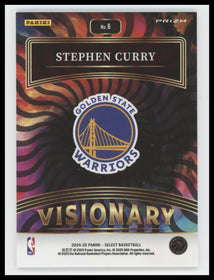 2024-25 Panini Select Visionary Stephen Curry #6