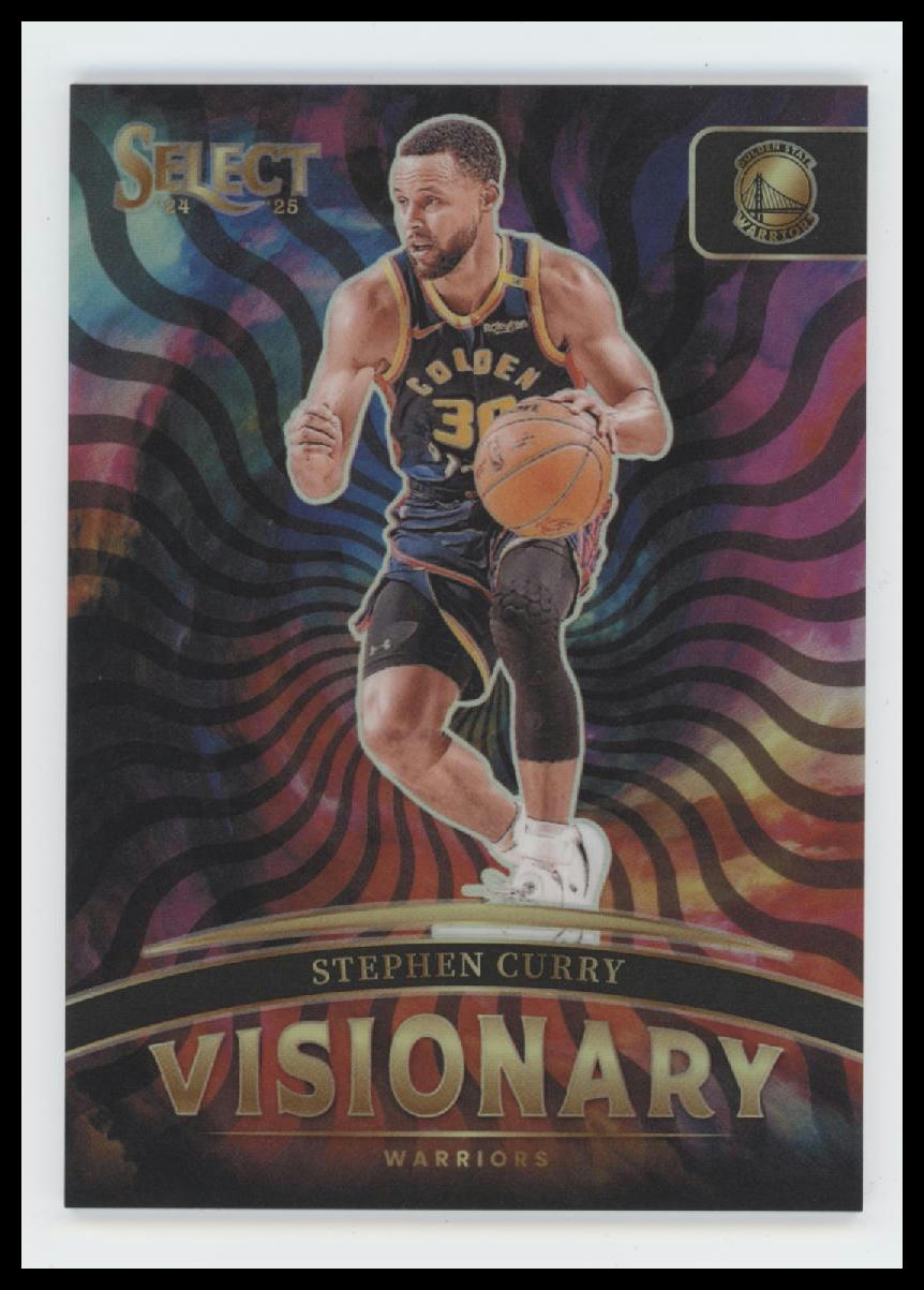 2024-25 Panini Select Visionary Stephen Curry #6