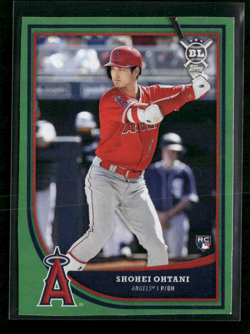 2018 Topps Big League Green Box Shohei Ohtani Rookie #141