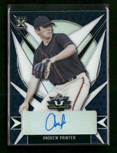 2021 Leaf Valiant Navy Blue Andrew Painter #/75 Auto #BA-AP1