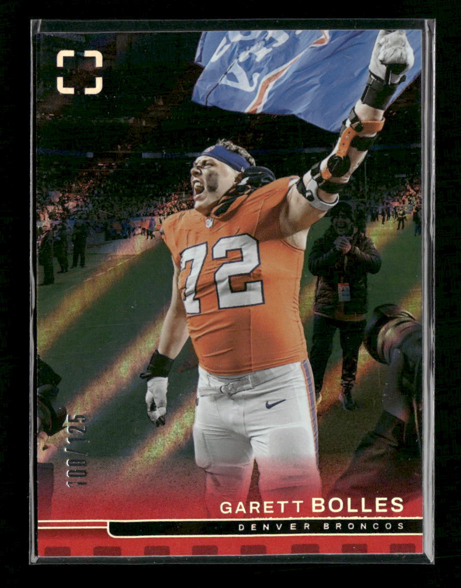 2025 Panini Photogenic Red Garett Bolles #/125 #26