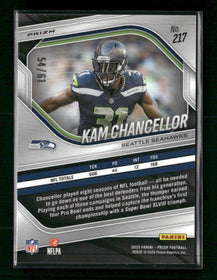 2025 Panini Prizm Kangaroo Kam Chancellor #/61 #217