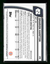2024 Bowman University Chrome Gold Refractor Omarion Hampton #/50 #198