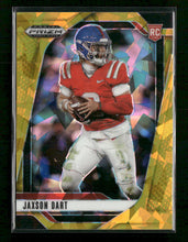 2025 Panini Prizm Draft Picks Prizms Gold Ice Jaxson Dart #90
