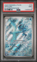 2025 Pokemon Jtg En-Journey Together Illustration Rare Articuno 9 PSA #161