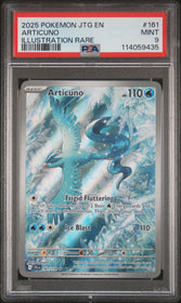 2025 Pokemon Jtg En-Journey Together Illustration Rare Articuno 9 PSA #161