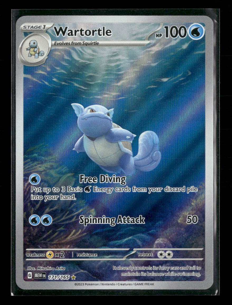 SV: Scarlet & Violet 151 Wartortle #171/165