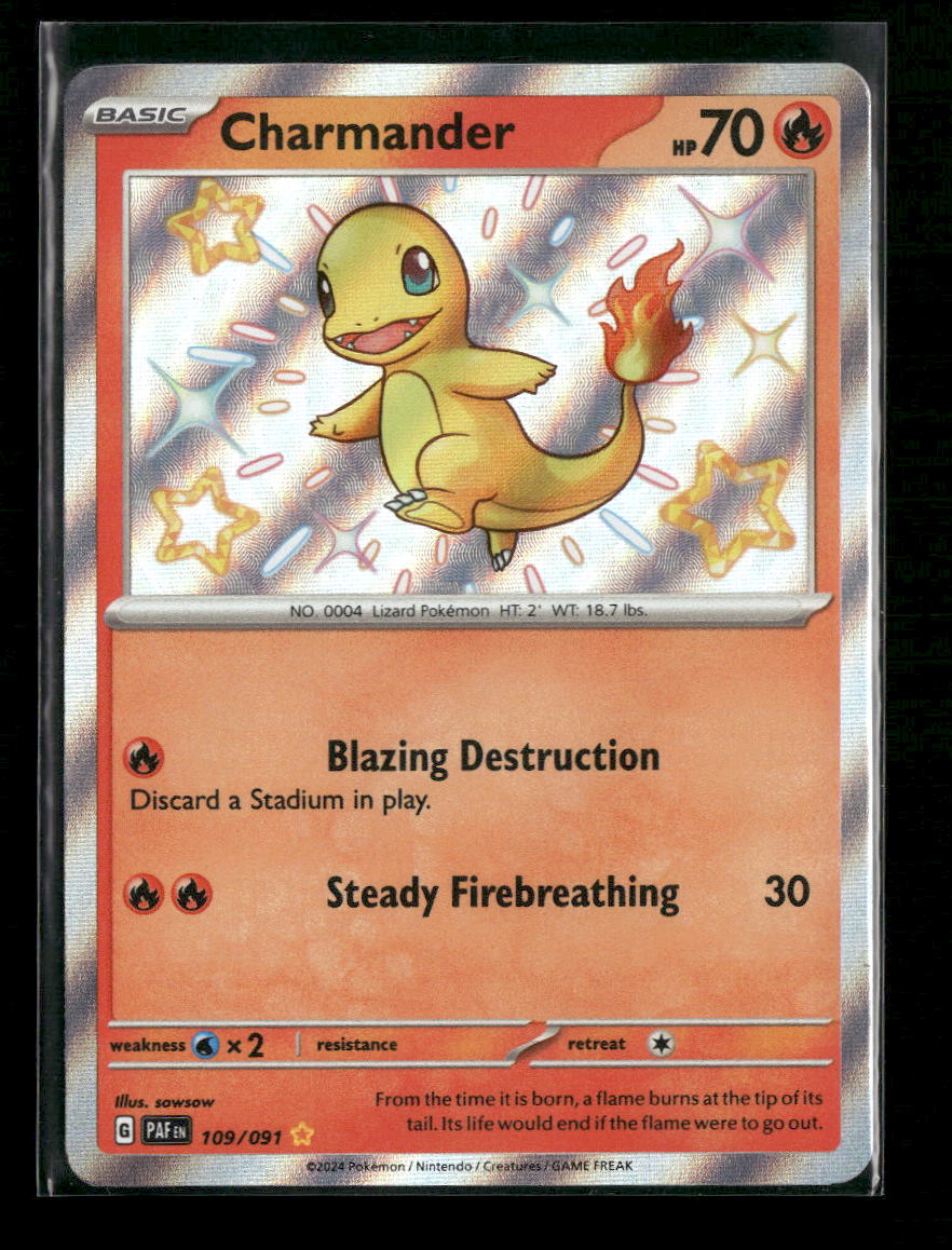SV: Paldean Fates Charmander #109/091