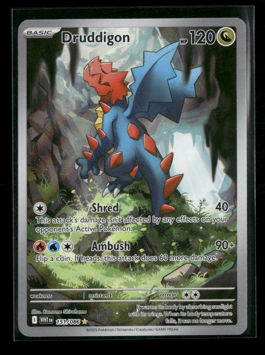 SV: White Flare Druddigon #151/086