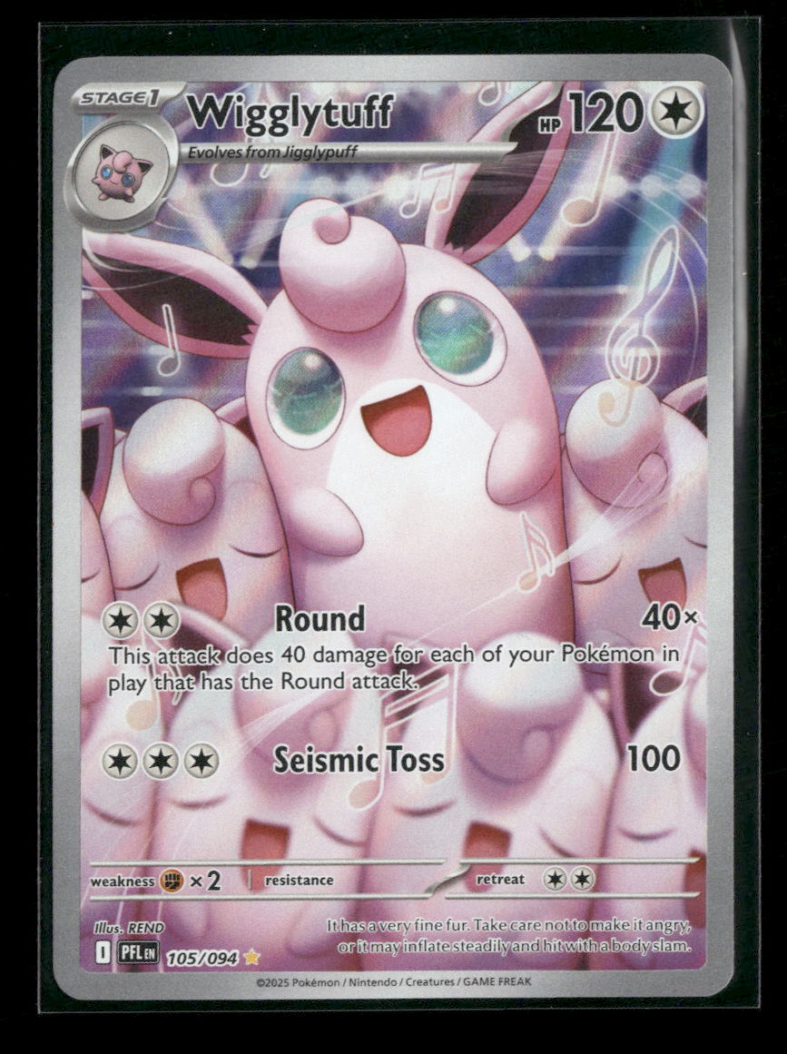 ME02: Phantasmal Flames Wigglytuff #105/094