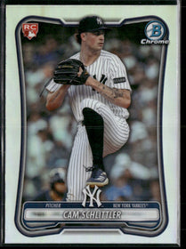 2026 Bowman Rookie Red RC Logo Cam Schlittler Rookie #53