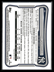 2026 Bowman Chrome Mojo Blue Refractors Cam Schlittler Rookie #/150 #53