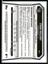 2026 Bowman Chrome Prospects Reptilian Refractor Ethan Holliday #BCP-1