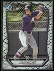 2026 Bowman Chrome Prospects Reptilian Refractor Ethan Holliday #BCP-1