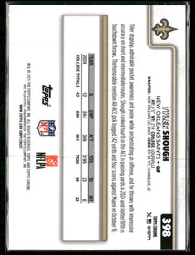2025 Topps Chrome Lime Green X-Fractor Tyler Shough Rookie #398