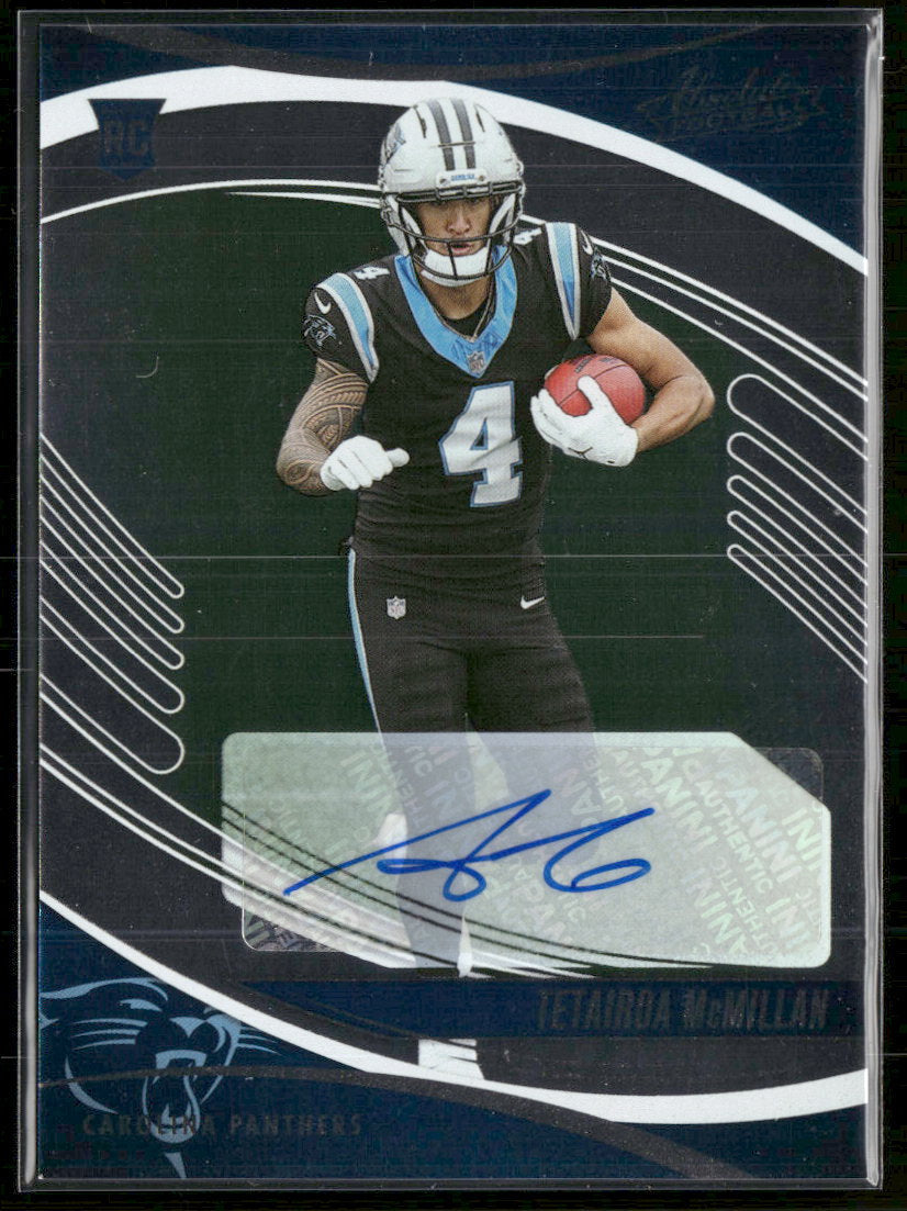 2025 Panini Absolute Signature Rookies Tetairoa McMillan Rookie Auto #183