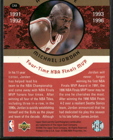 1996-97 Collector's Choice A Cut Above: The Jordan Years Michael Jordan #CA9