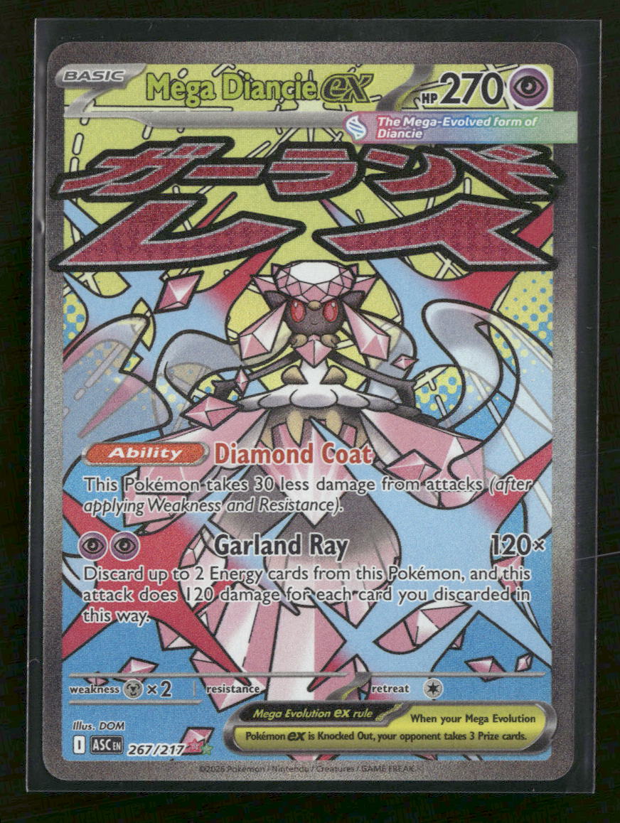 ME: Ascended Heroes Mega Diancie ex #267/217