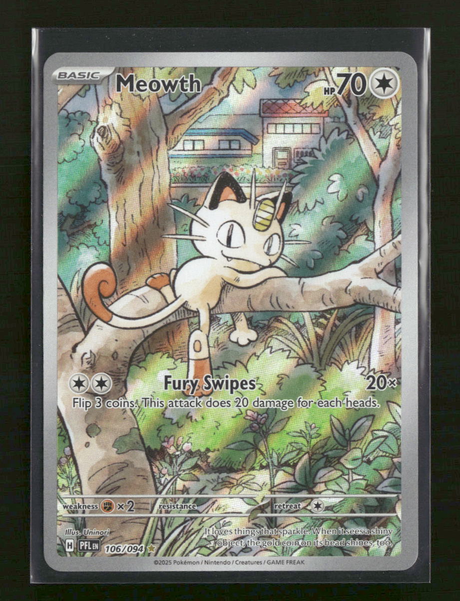 ME02: Phantasmal Flames Meowth #106/094