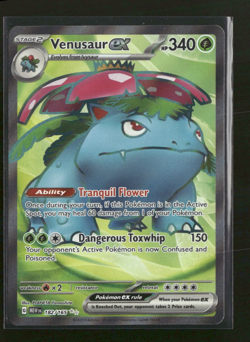 SV: Scarlet & Violet 151 Venusaur ex #182/165