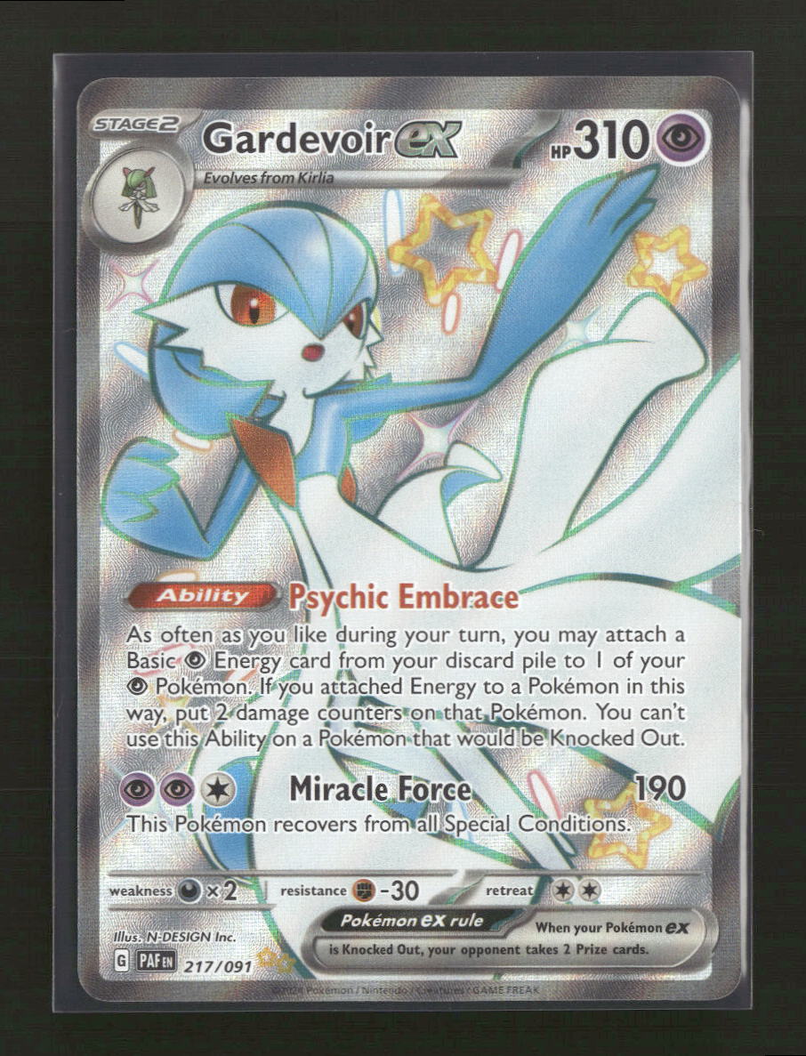 SV: Paldean Fates Gardevoir ex #217/091