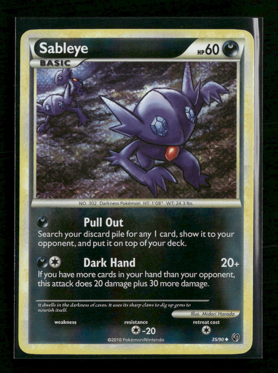 Undaunted Sableye Reverse Holo #35/90