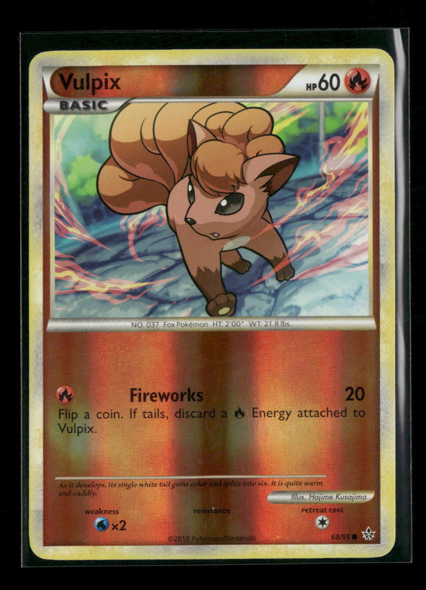 Unleashed Vulpix Reverse Holo #68/95