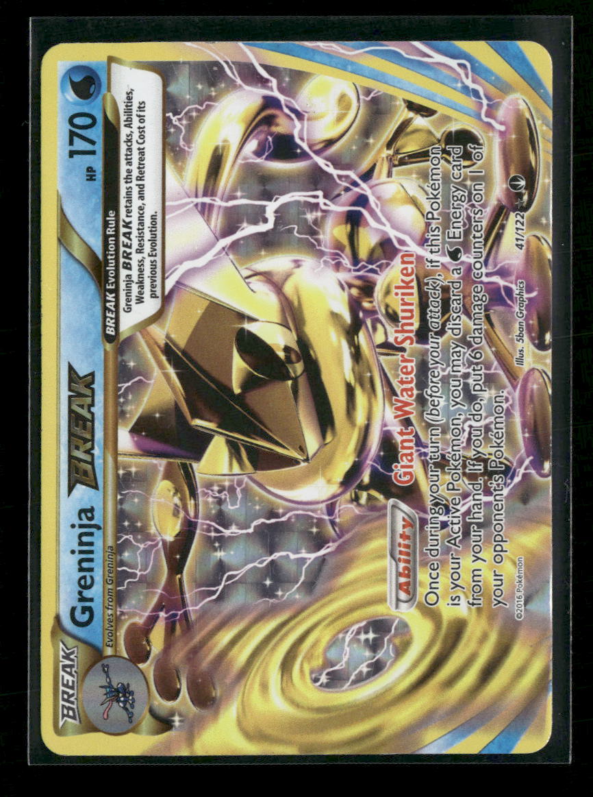 XY - BREAKpoint Greninja BREAK #41/122
