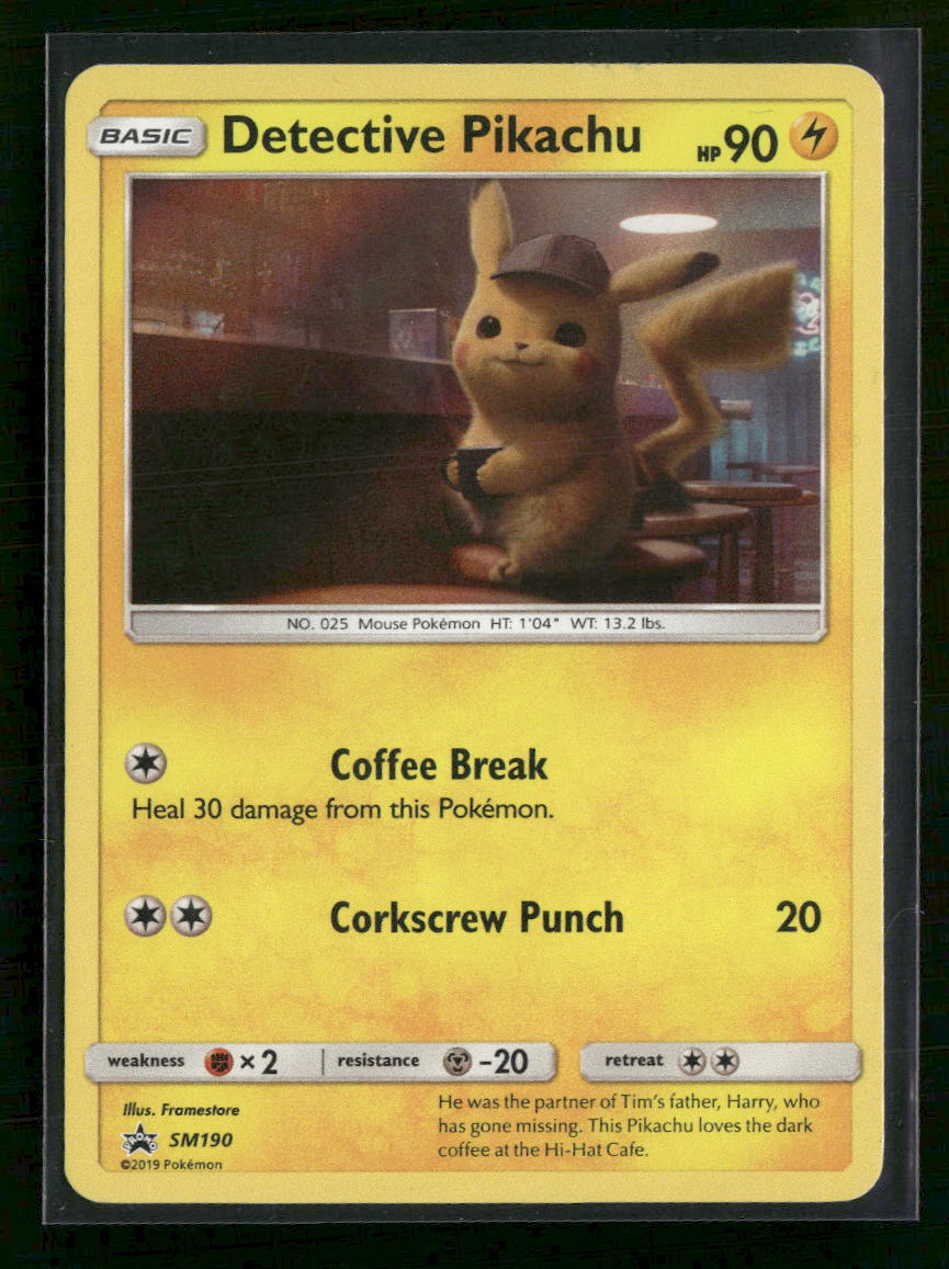 SM Promos Detective Pikachu #SM190